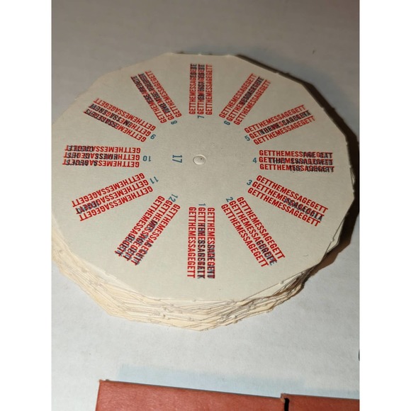 Vintage 1964 Get The Message Game by MIlton Bradley TV Board Game Complete MB - Picture 4 of 10